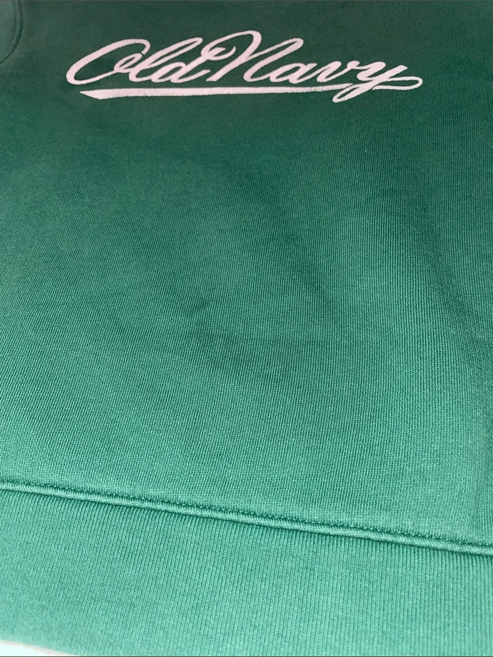 Old Navy Kids Green Logo Crewneck Sweatshirt